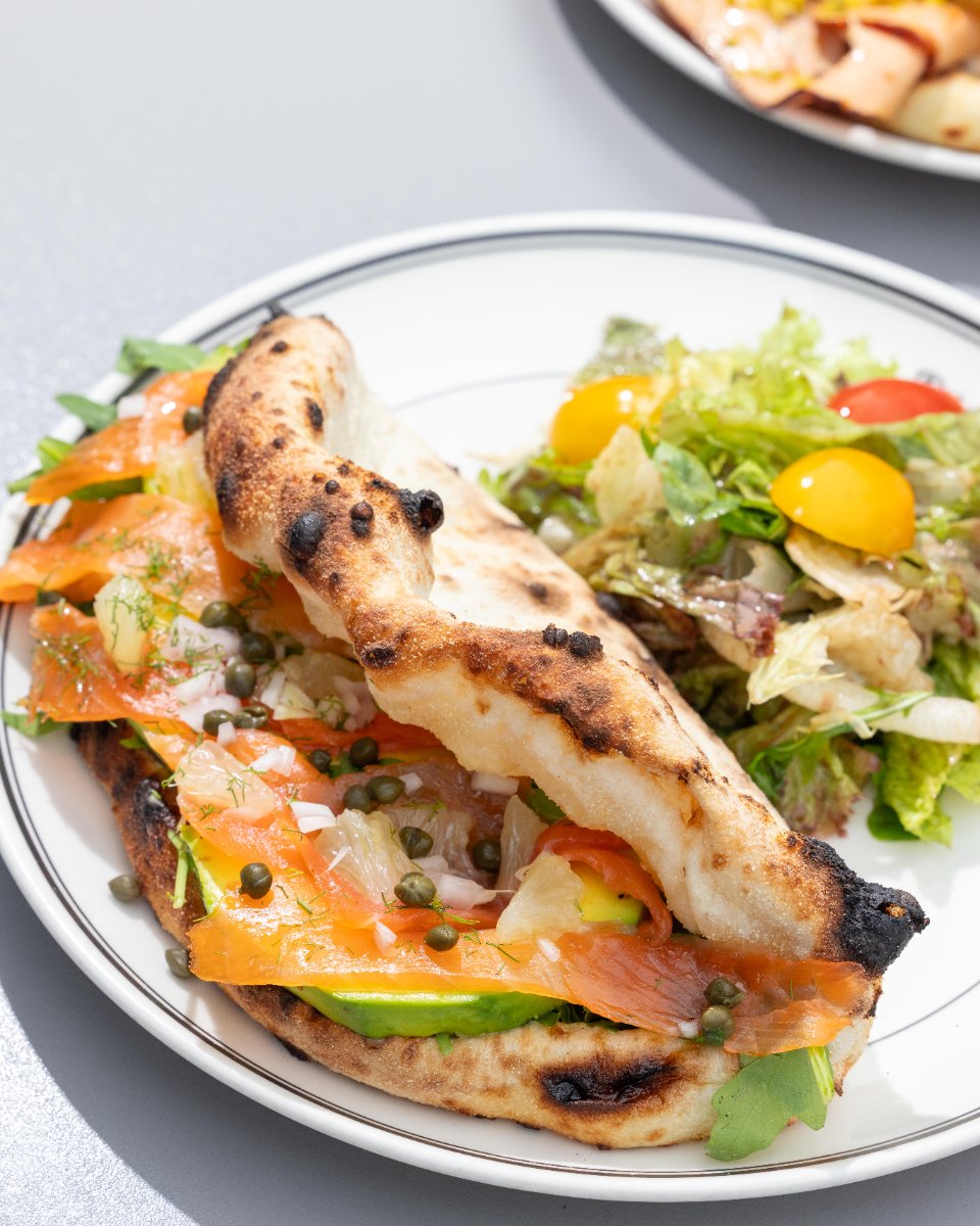 Smoked Salmon Panuozzo